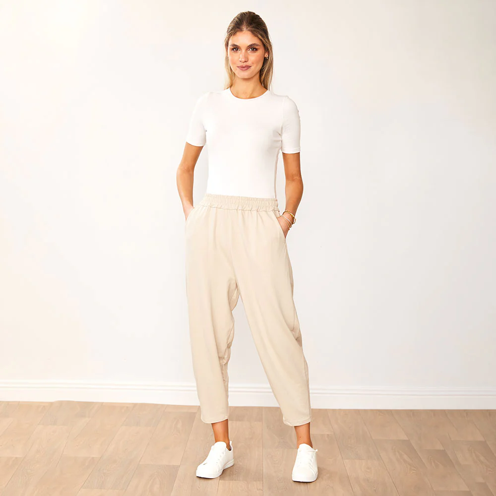 Blaire Trousers (Cream) - Image 3