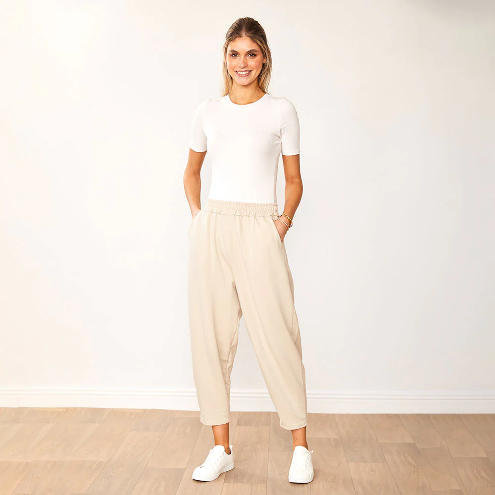 Blaire Trousers (Cream) - Image 4