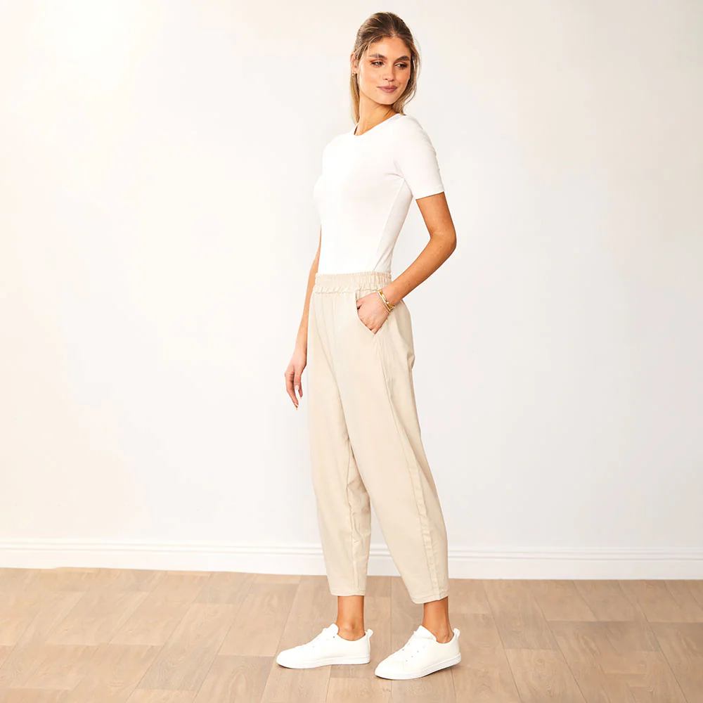 Blaire Trousers (Cream) - Image 5