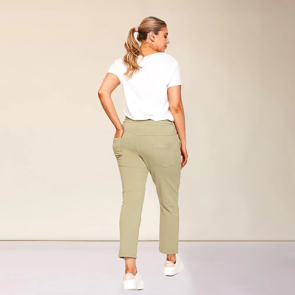 Blake Biker Jogger (Khaki) - Image 4