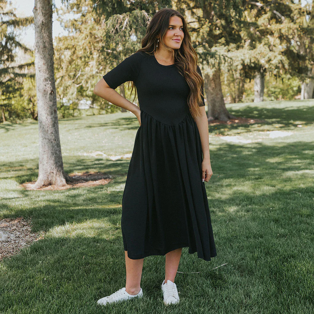Bobbie Dress (Black) - Image 10