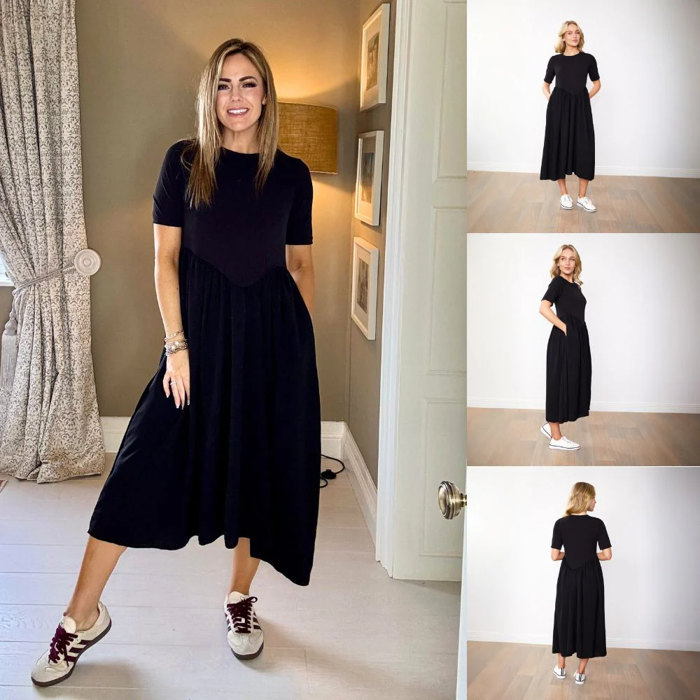 Bobbie Dress (Black) - Image 14