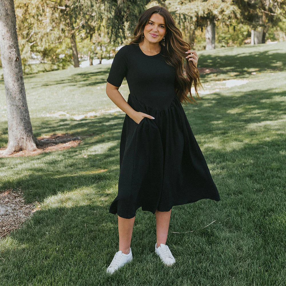 Bobbie Dress (Black) - Image 3
