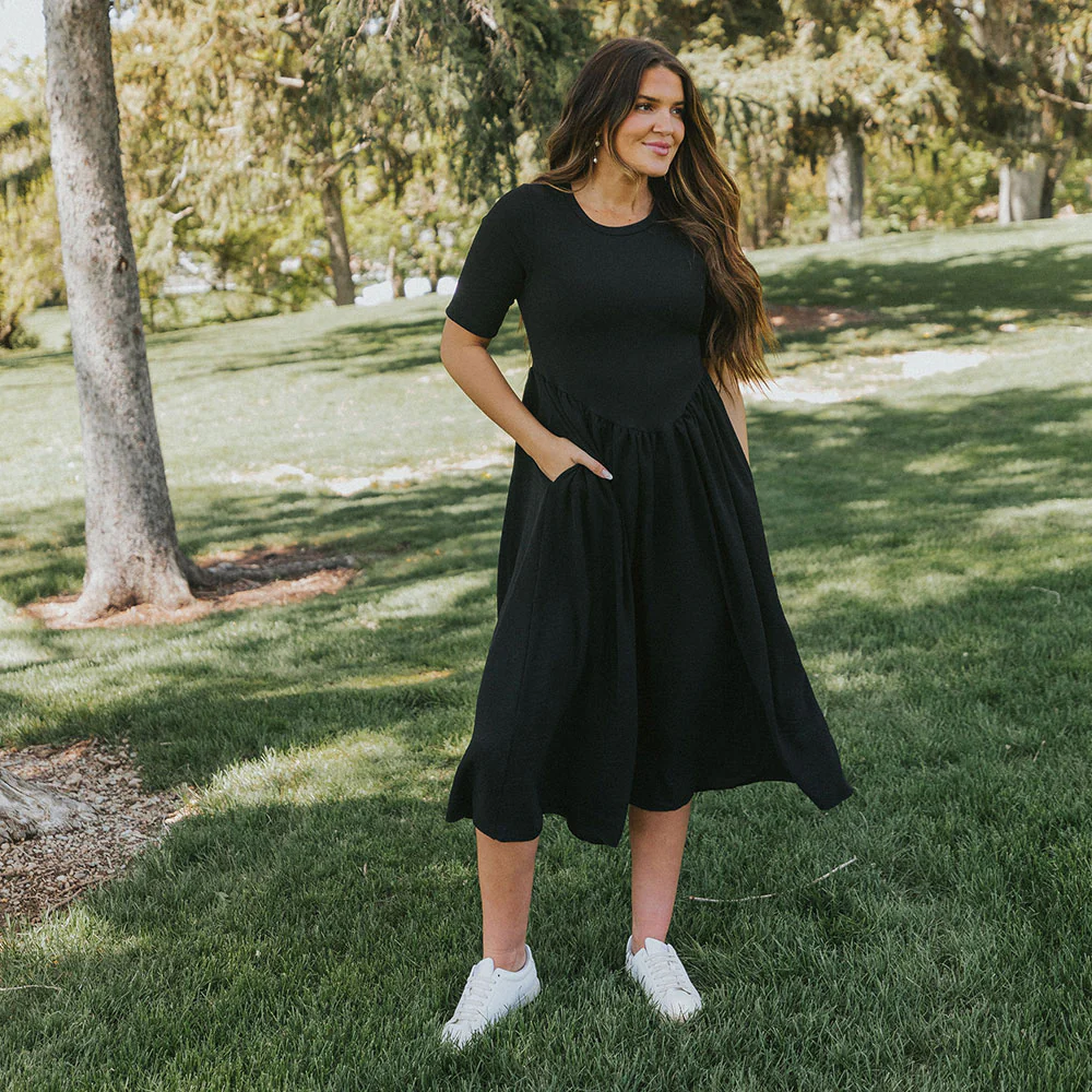 Bobbie Dress (Black) - Image 8