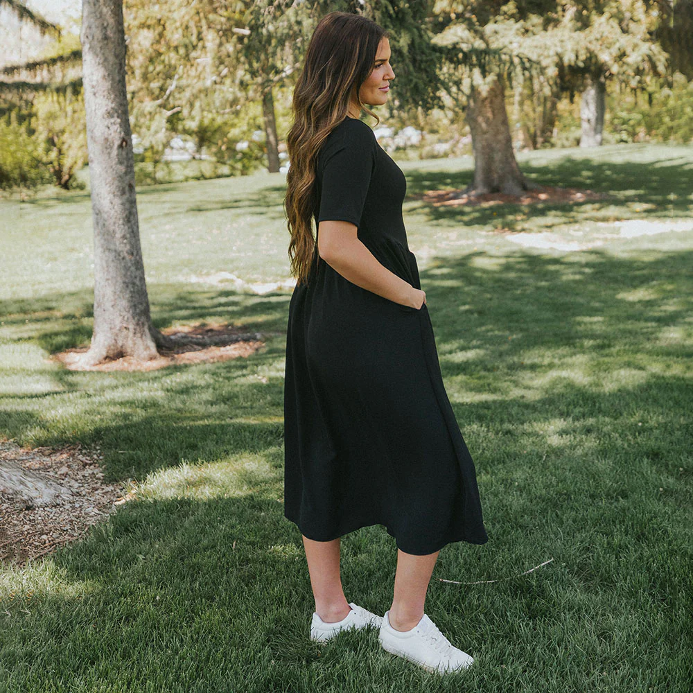 Bobbie Dress (Black) - Image 9