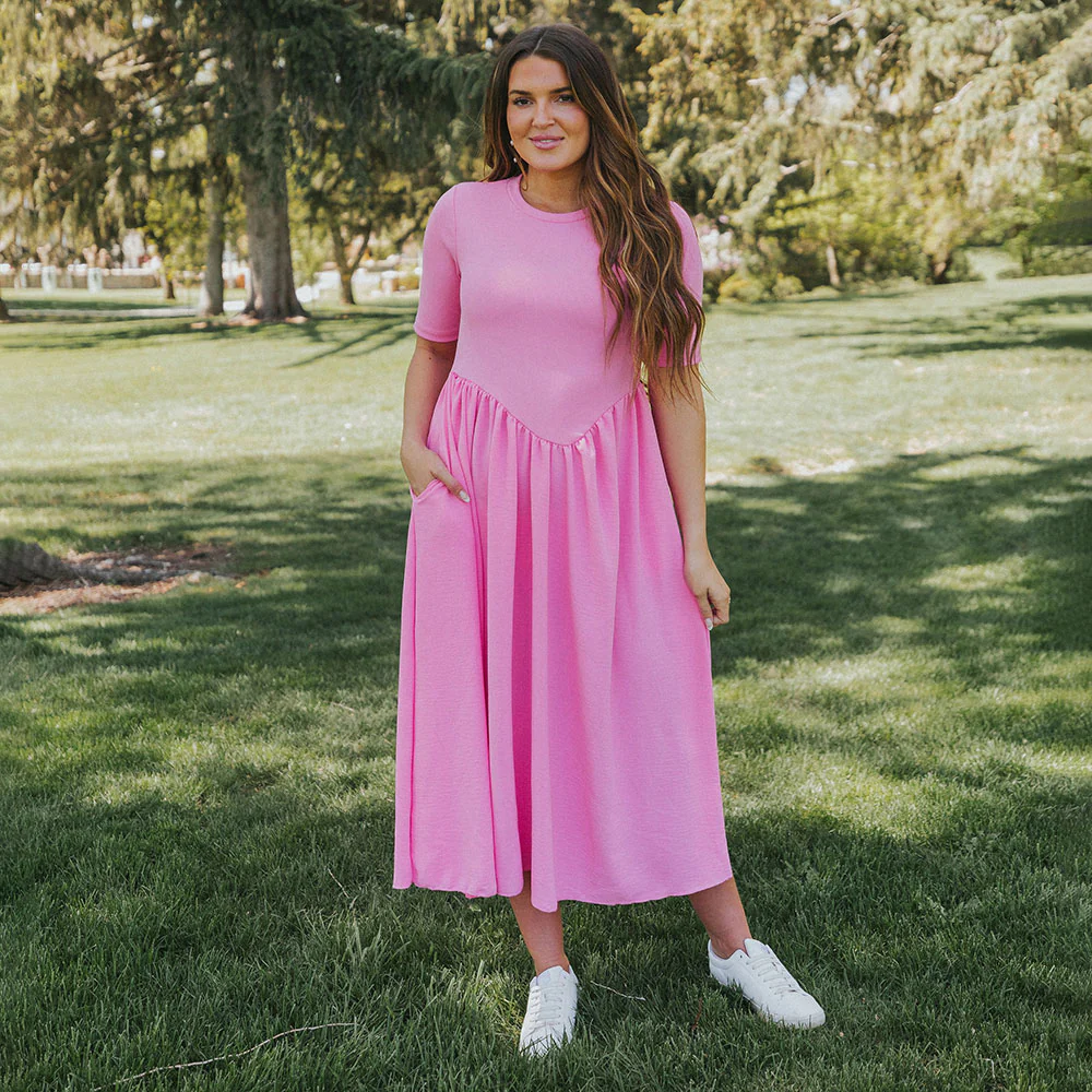Bobbie Dress (Pink) - Image 3