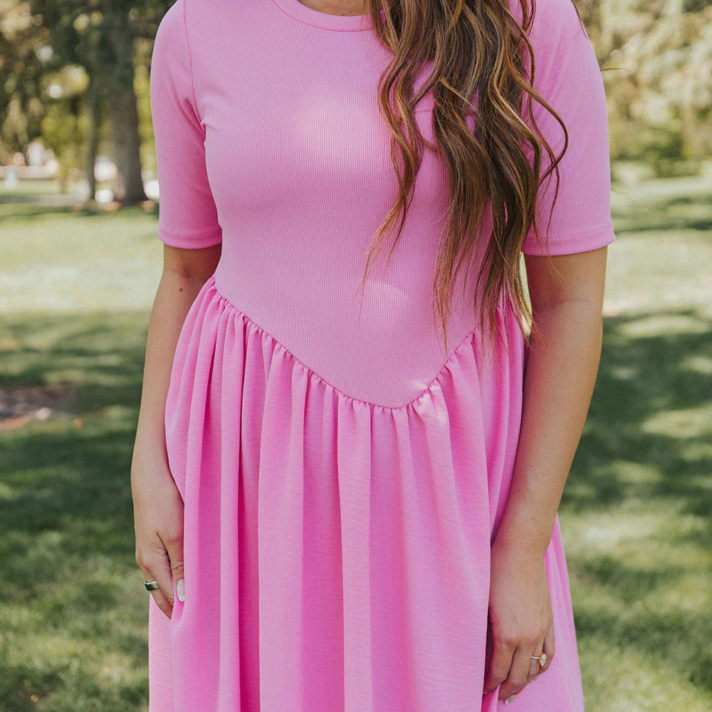Bobbie Dress (Pink) - Image 4
