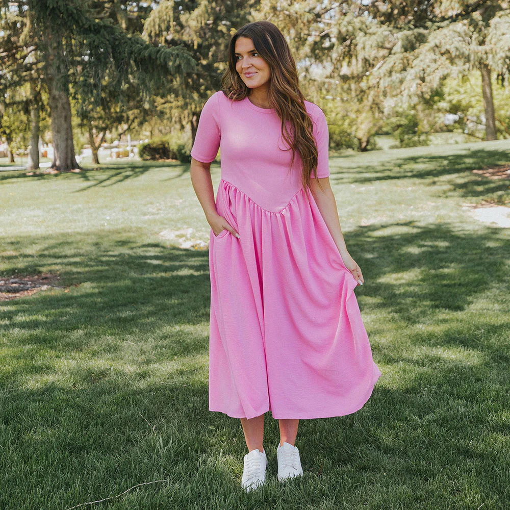 Bobbie Dress (Pink) - Image 5