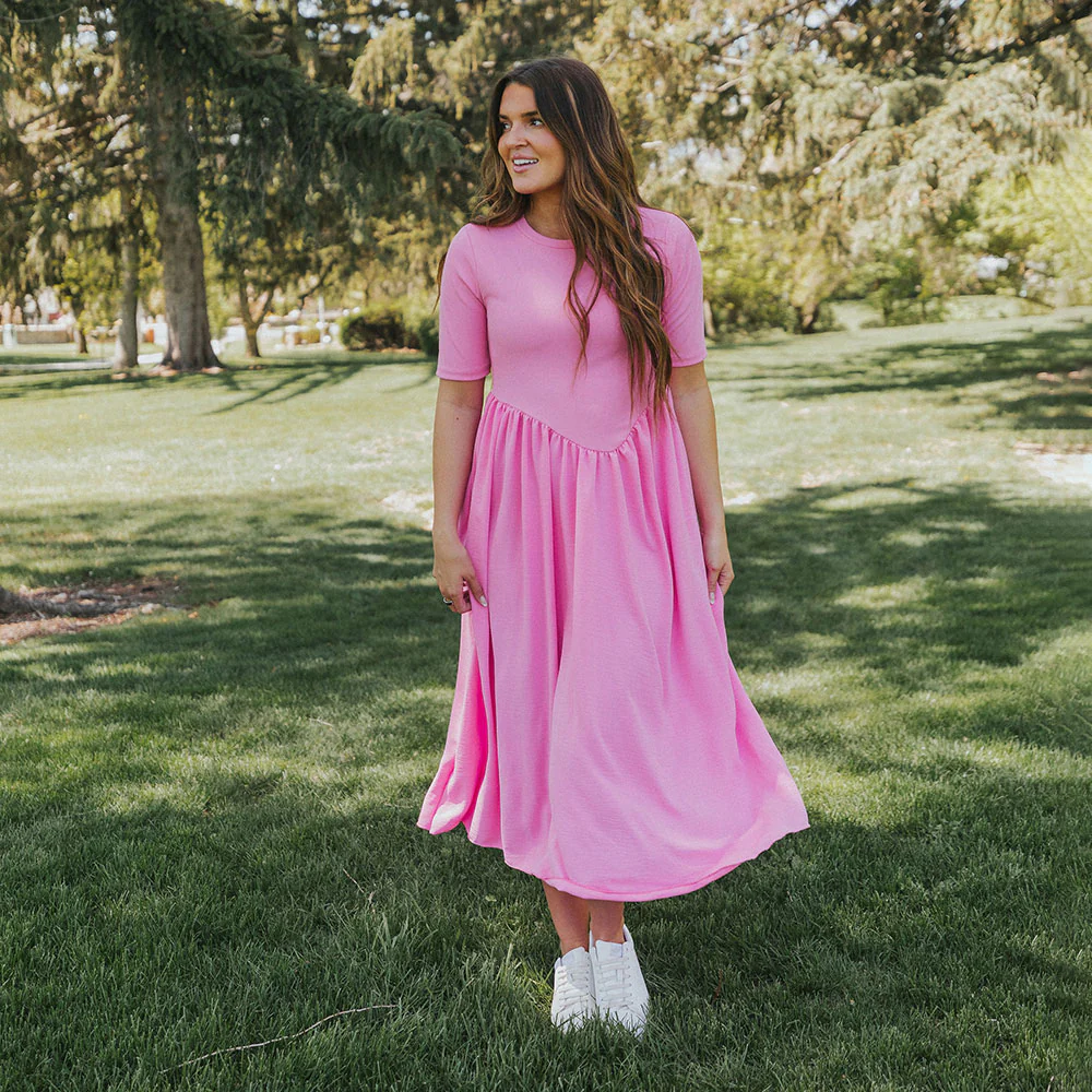 Bobbie Dress (Pink) - Image 6