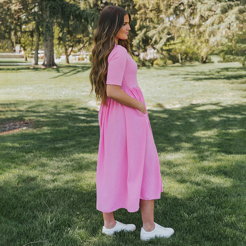 Bobbie Dress (Pink) - Image 8
