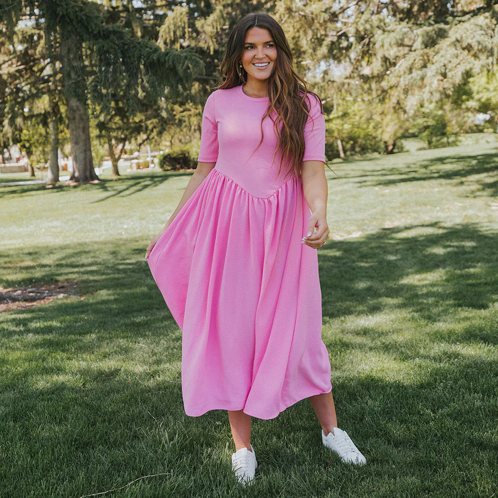 Bobbie Dress (Pink) - Image 9