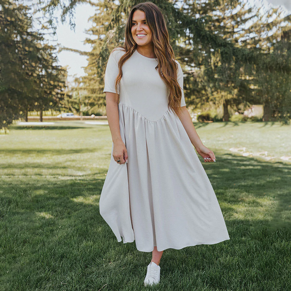 Bobbie Dress (Vanilla) - Image 10