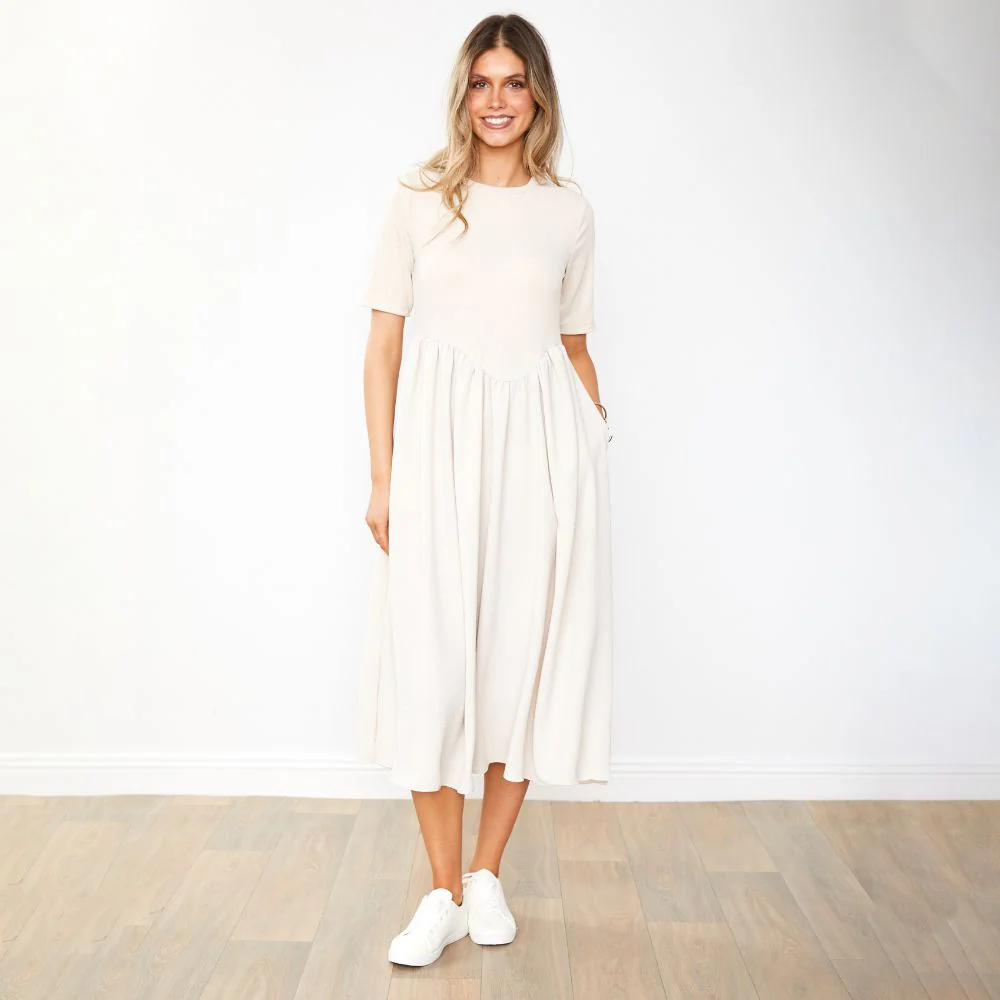 Bobbie Dress (Vanilla) - Image 15