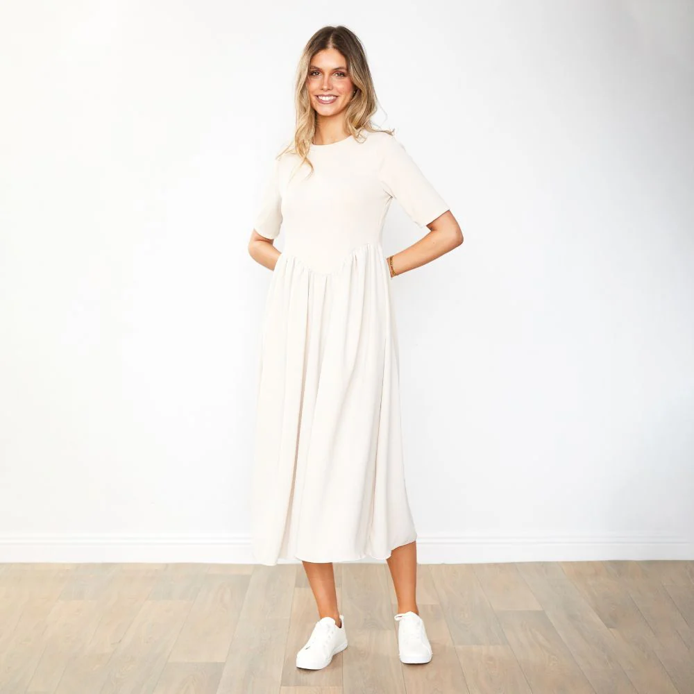 Bobbie Dress (Vanilla) - Image 18