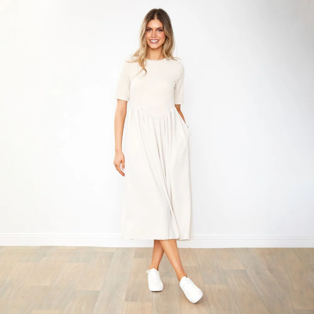 Bobbie Dress (Vanilla) - Image 21