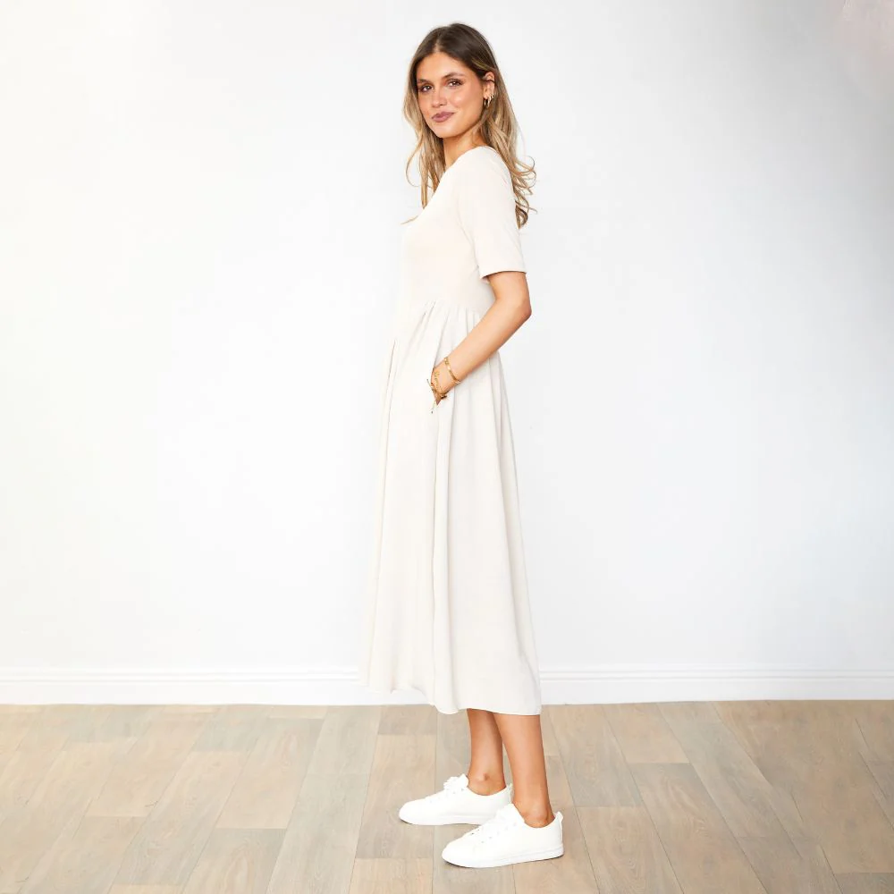 Bobbie Dress (Vanilla) - Image 23