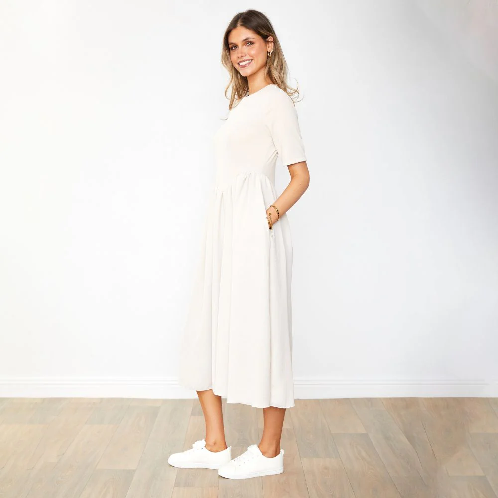 Bobbie Dress (Vanilla) - Image 24