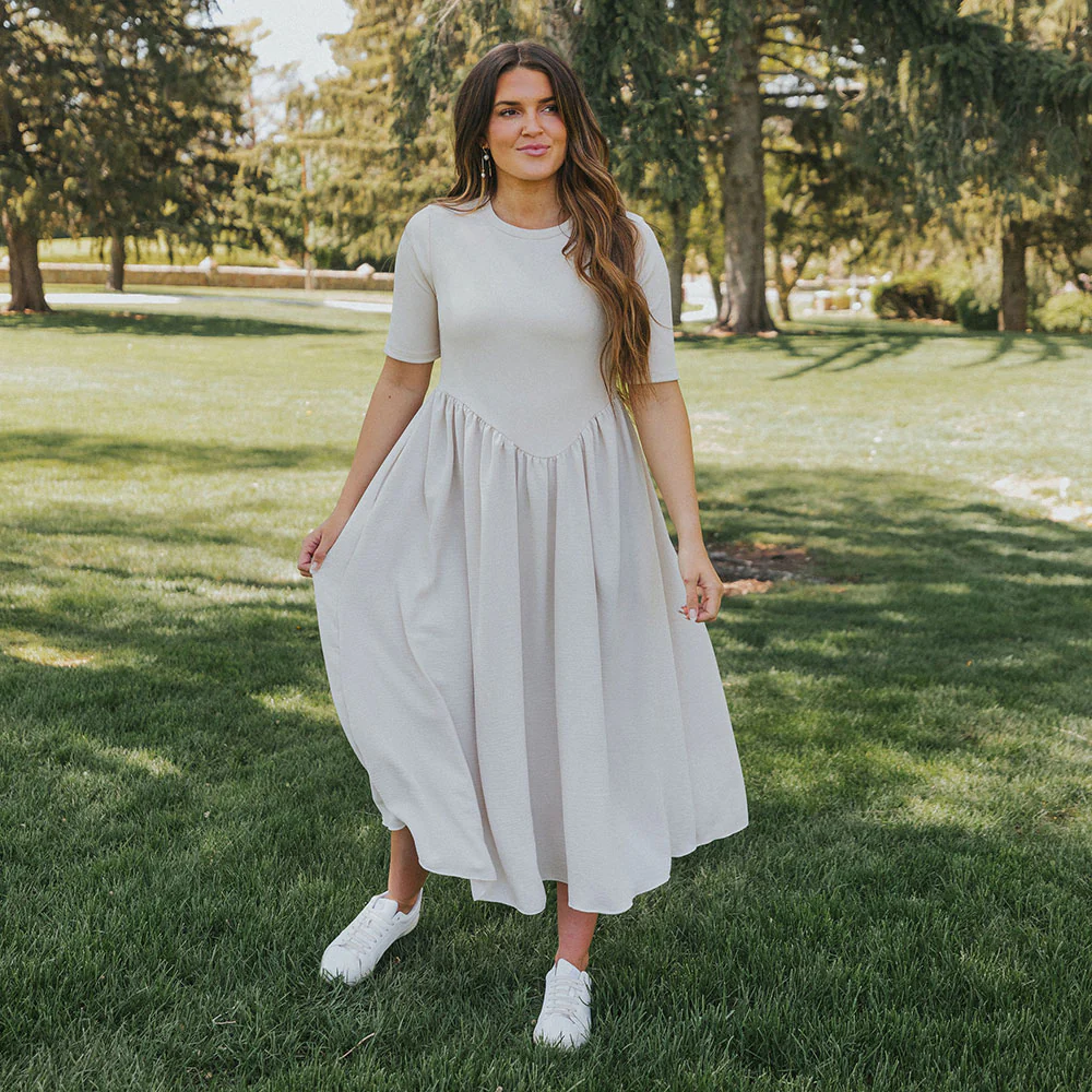 Bobbie Dress (Vanilla) - Image 5
