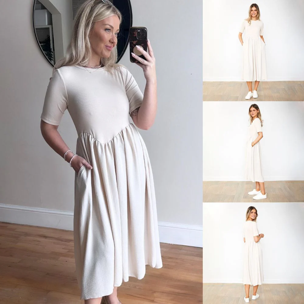 Bobbie Dress (Vanilla) - Image 6