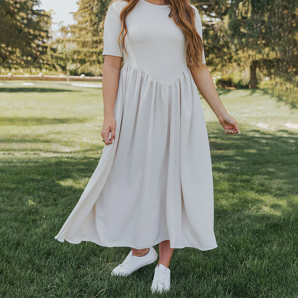 Bobbie Dress (Vanilla) - Image 8