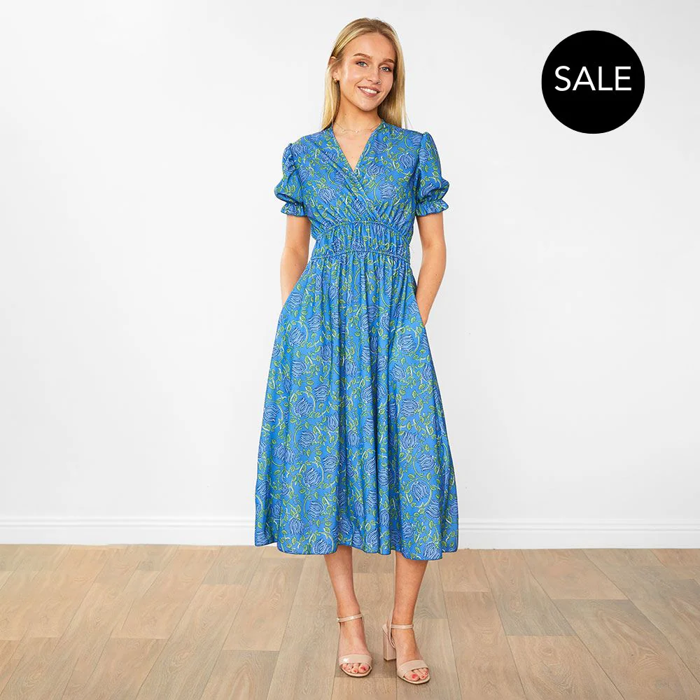 Bonnie Dress (Blue Lotus)