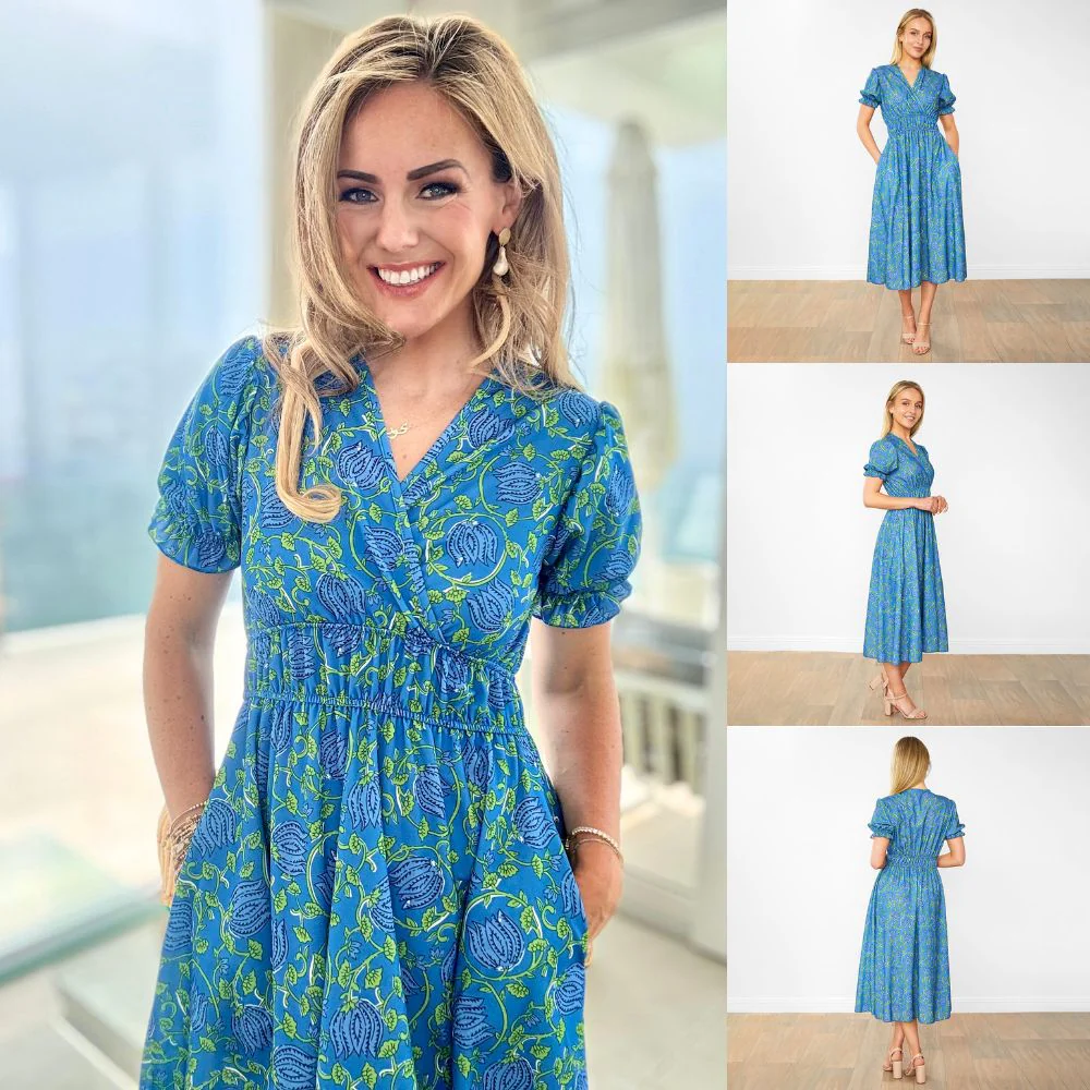 Bonnie Dress (Blue Lotus) - Image 2