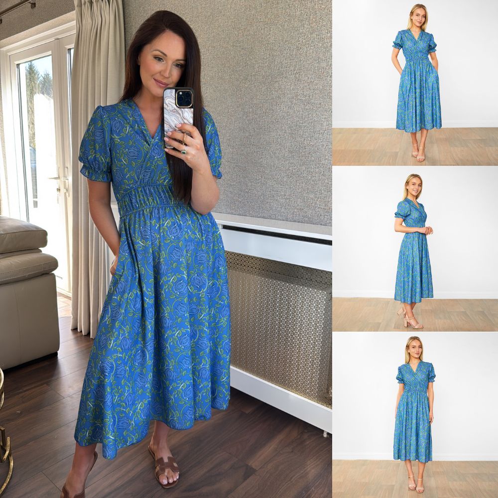 Bonnie Dress (Blue Lotus) - Image 9