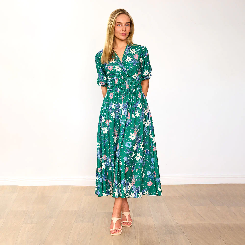 Bonnie Dress (Emerald/Lily) & (Lavender/Poppy) for €90.00 - Image 4