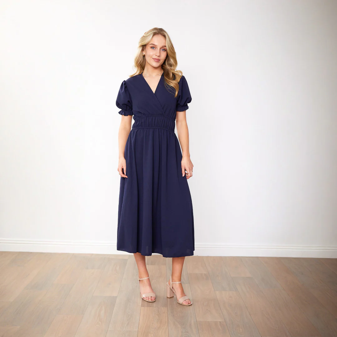 Bonnie Dress (Navy) - Image 4