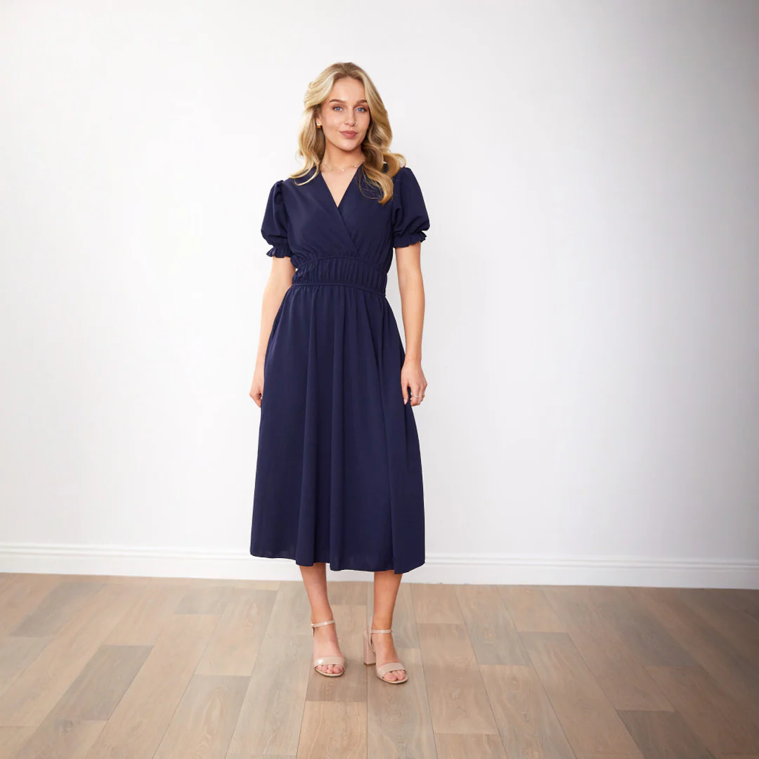 Bonnie Dress (Navy) - Image 5