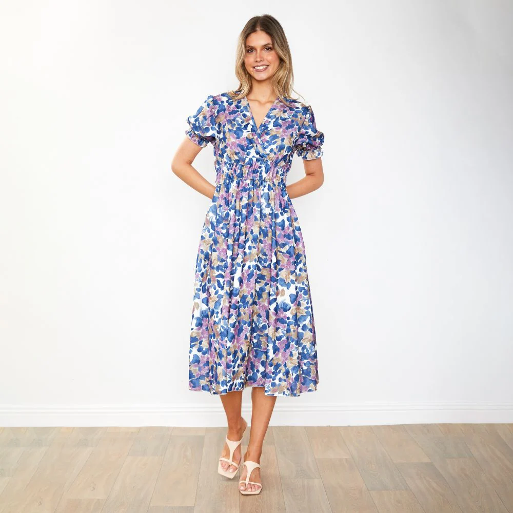 Bonnie Dress (Navy Floral) - Image 10