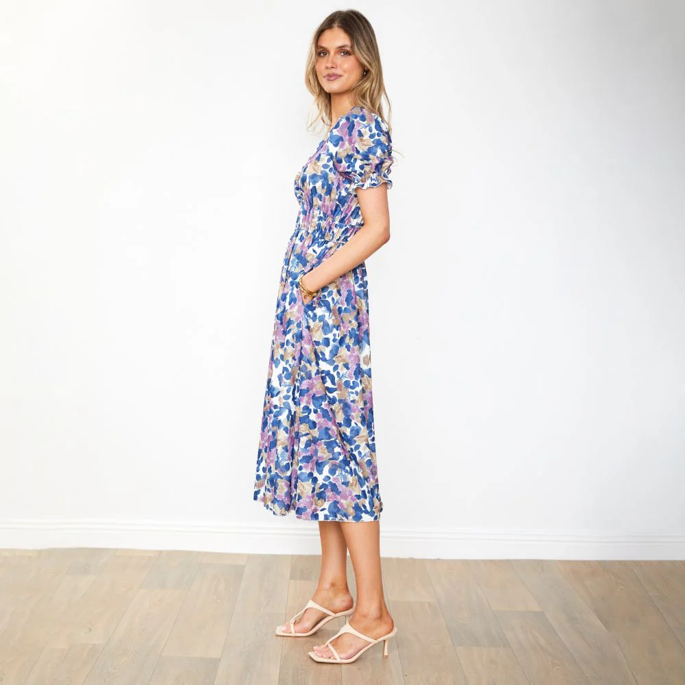 Bonnie Dress (Navy Floral) - Image 13