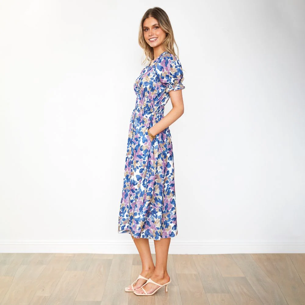 Bonnie Dress (Navy Floral) - Image 14