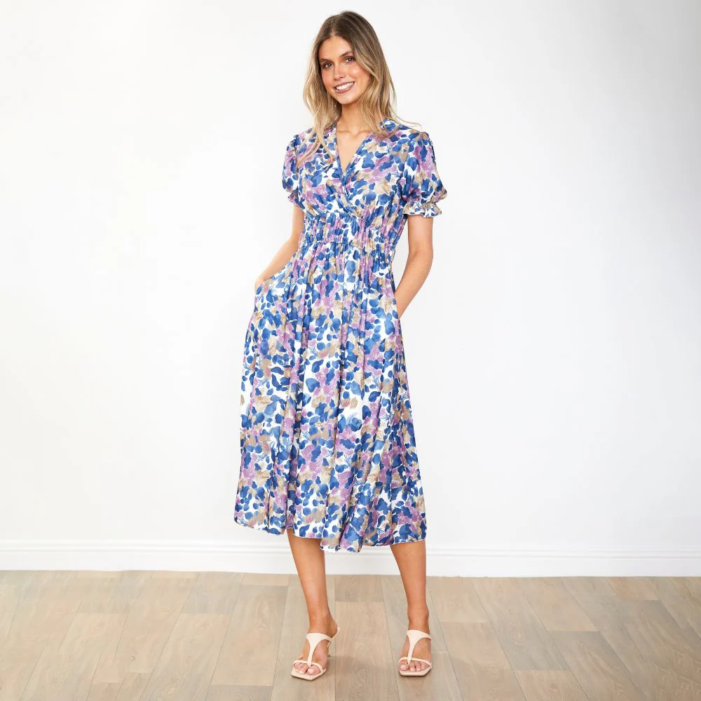 Bonnie Dress (Navy Floral) - Image 4