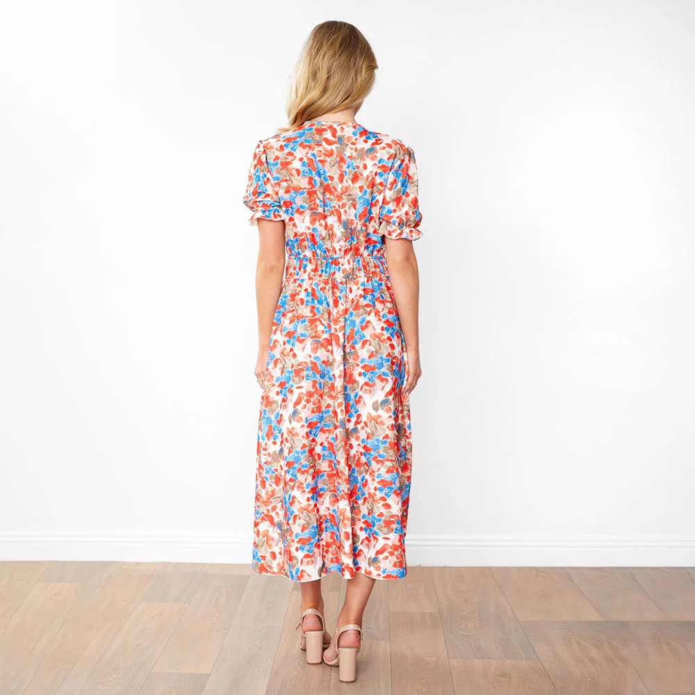 Bonnie Dress (Red Floral) - Image 8