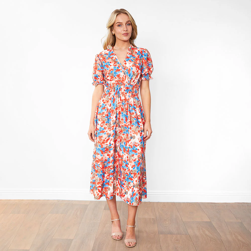 Bonnie Dress (Red Floral) - Image 9