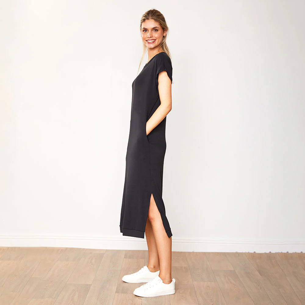 Bree Dress (Black) - Image 2