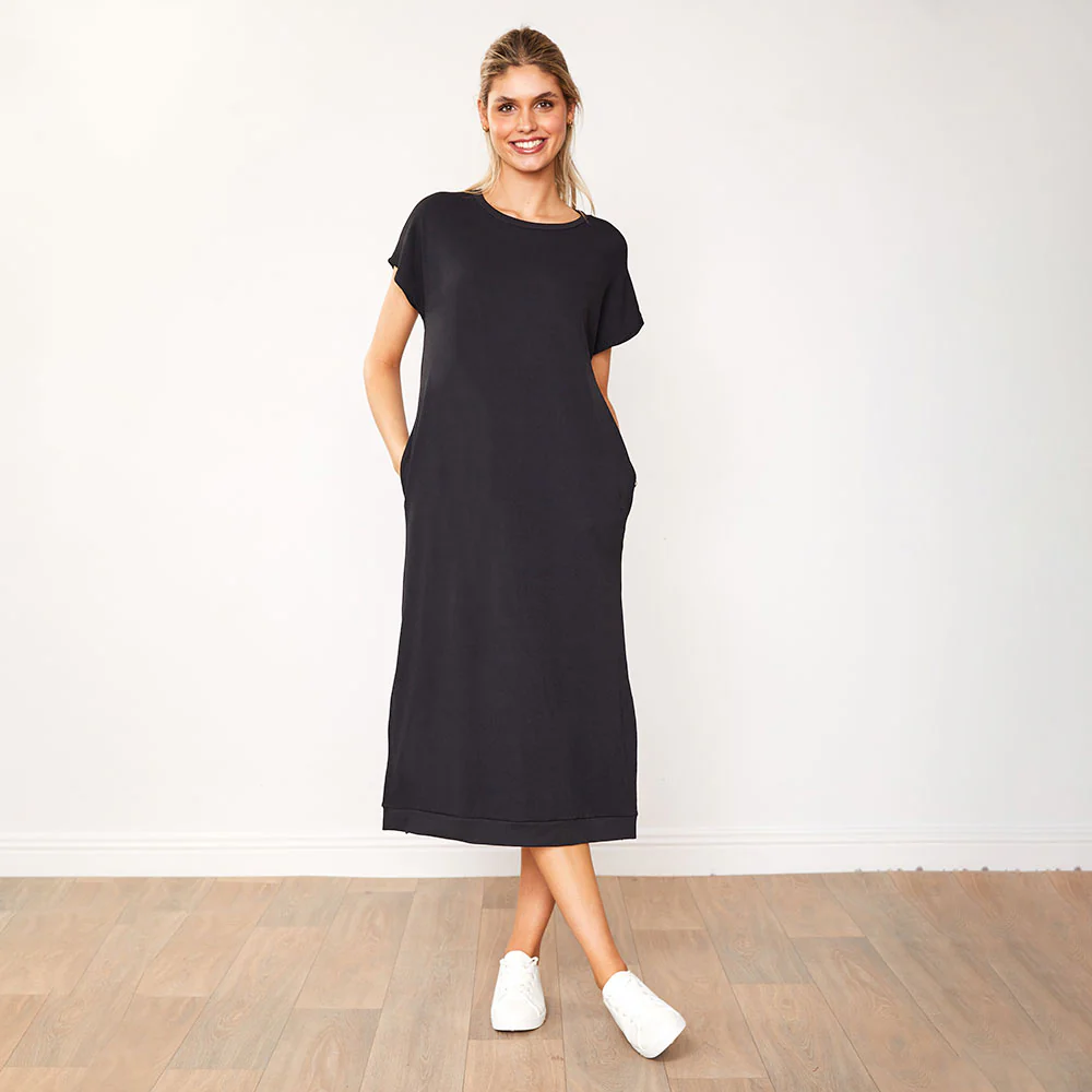 Bree Dress (Black) - Image 4