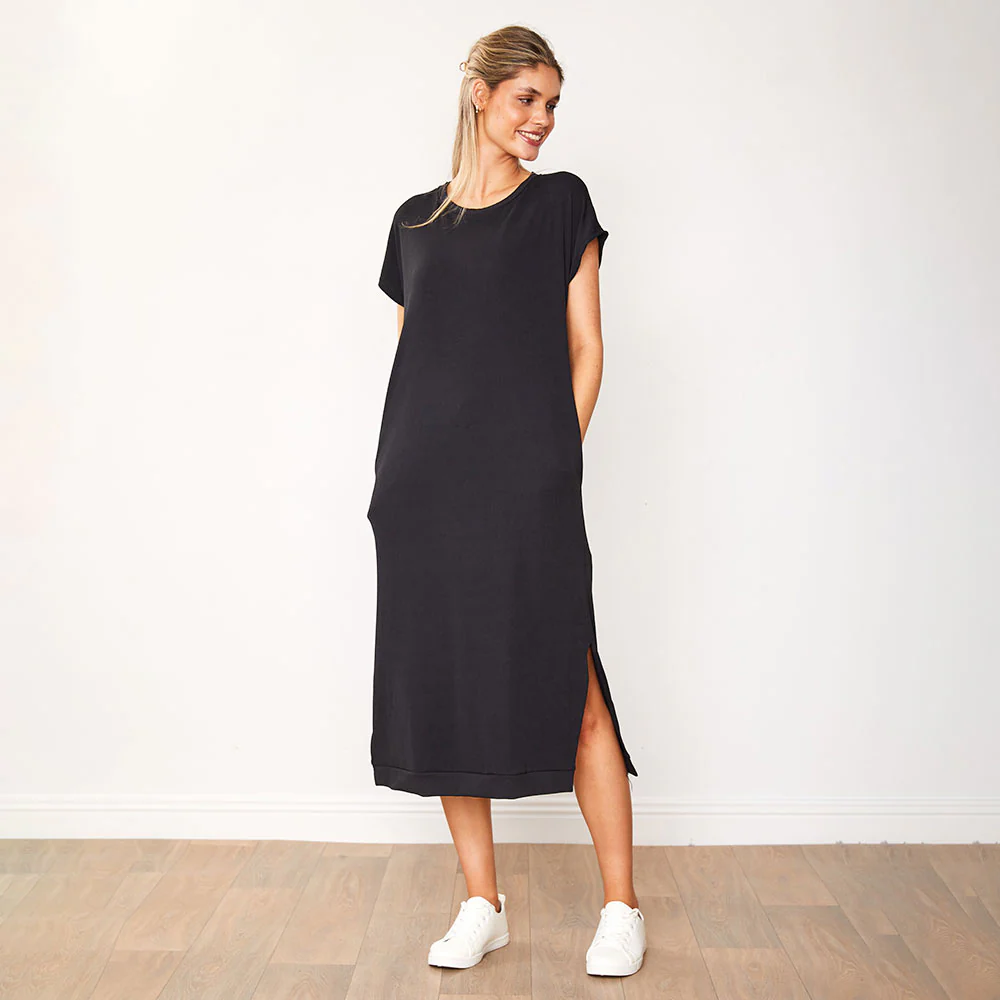 Bree Dress (Black) - Image 6