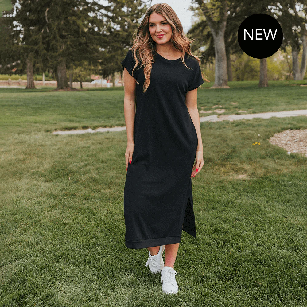 Bree Dress (Black) - Image 7