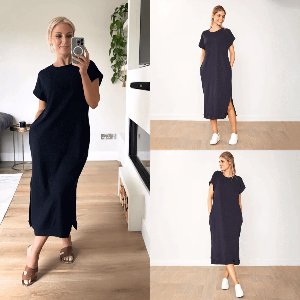 Bree Dress (Navy) - Image 2