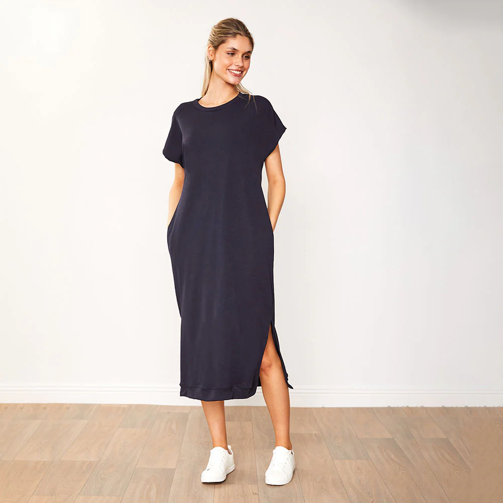 Bree Dress (Navy) - Image 4