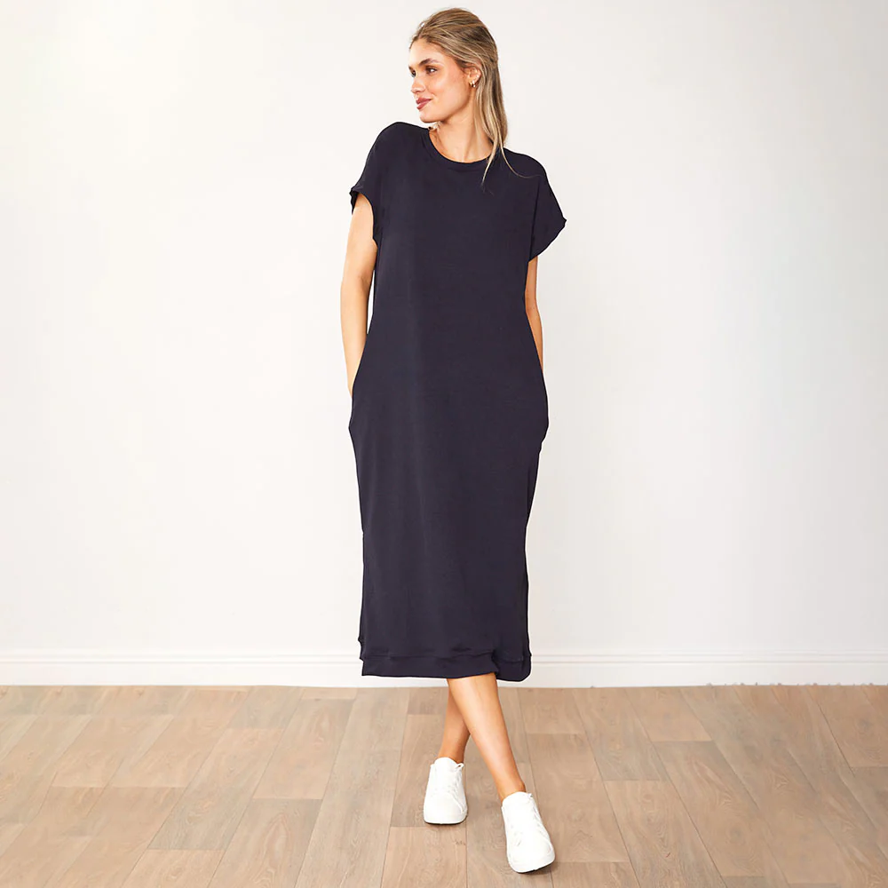 Bree Dress (Navy) - Image 5