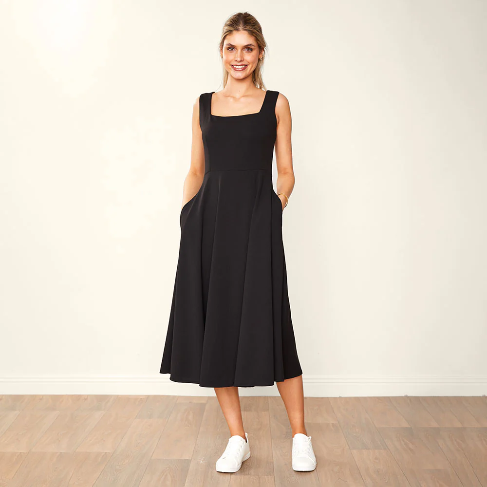 Bronagh Dress (Black) - Image 3