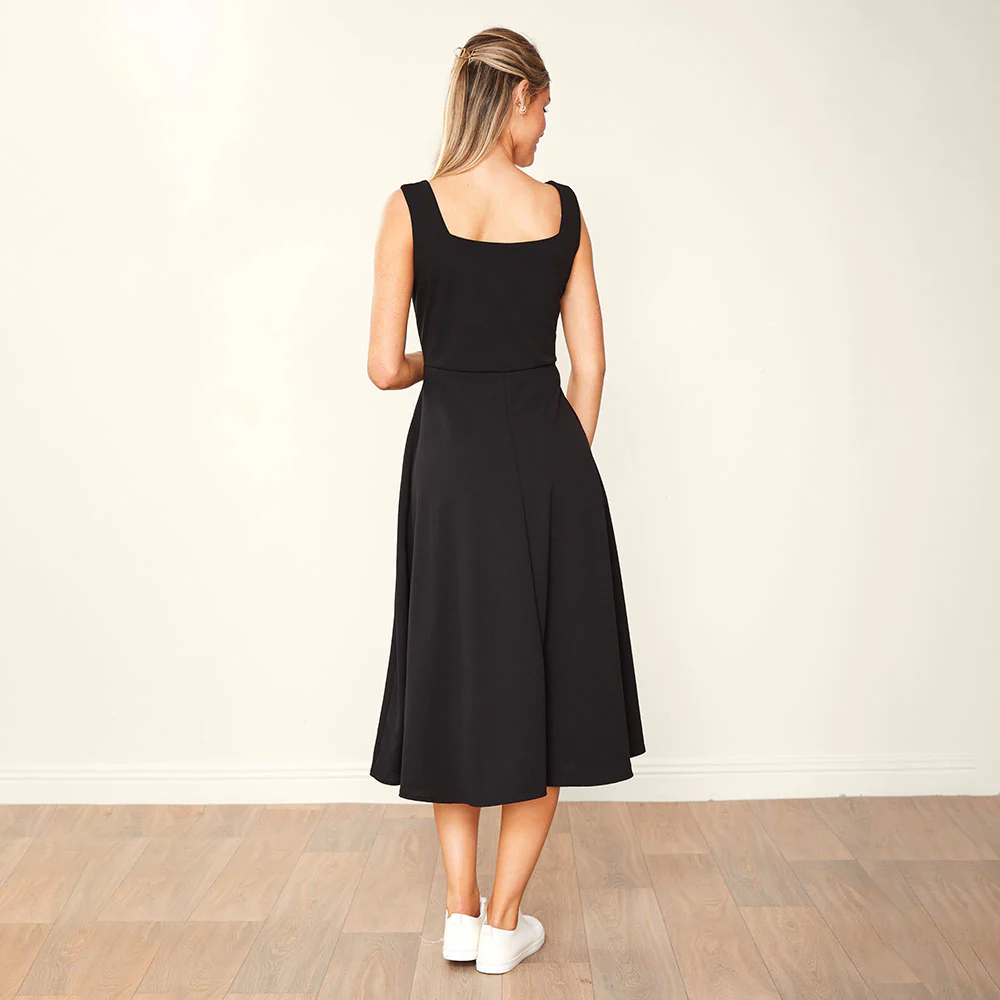 Bronagh Dress (Black) - Image 4