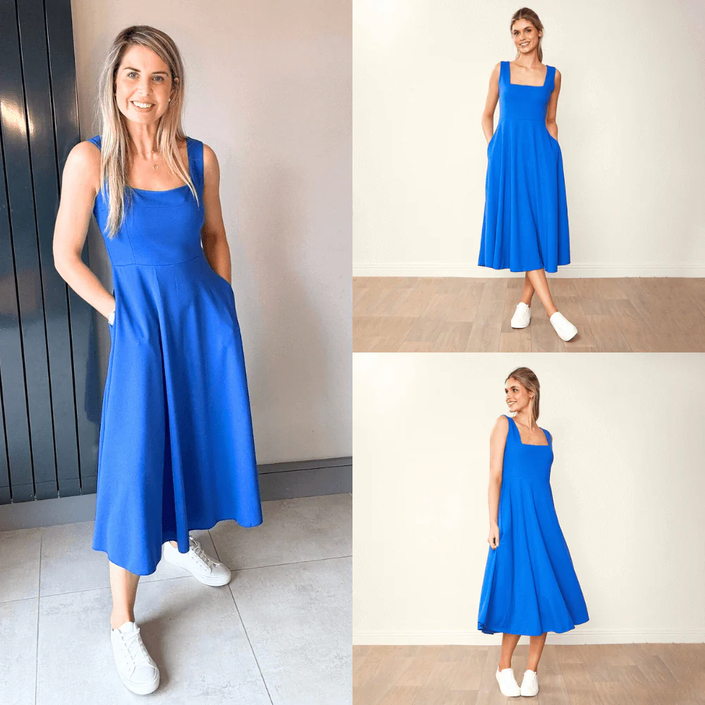 Bronagh Dress (Blue) - Image 6