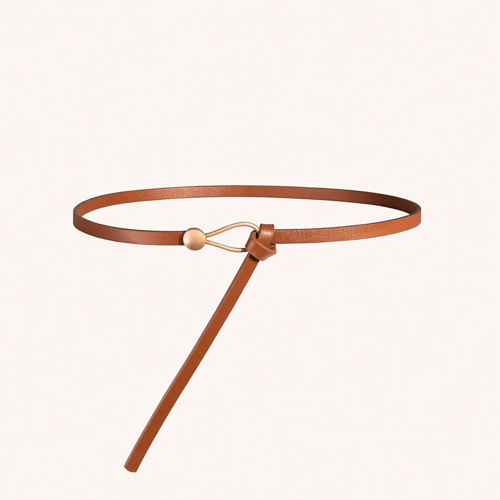 Belle Tie Belt (Tan) - Image 3