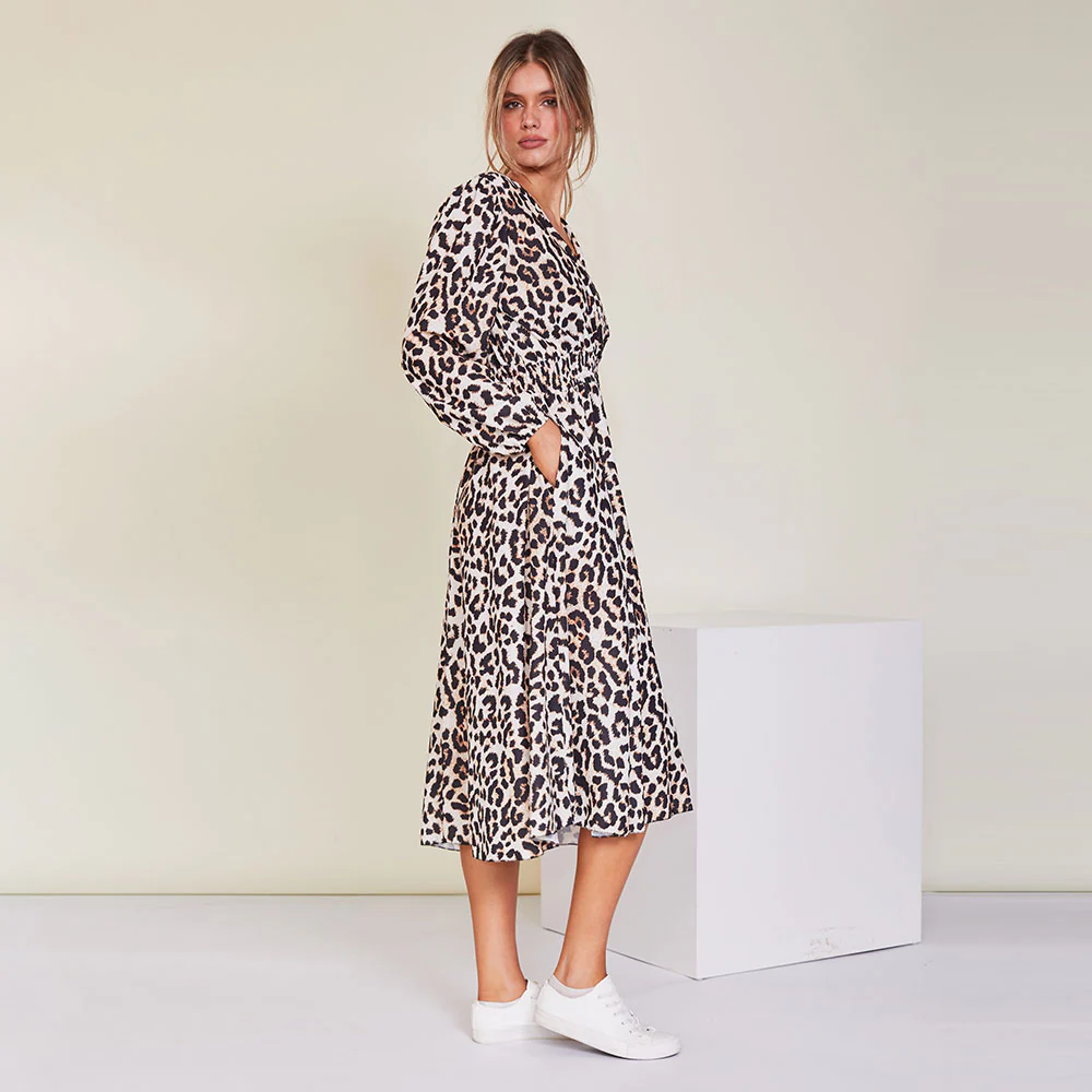 Caitlin Dress (Leopard) - Image 10