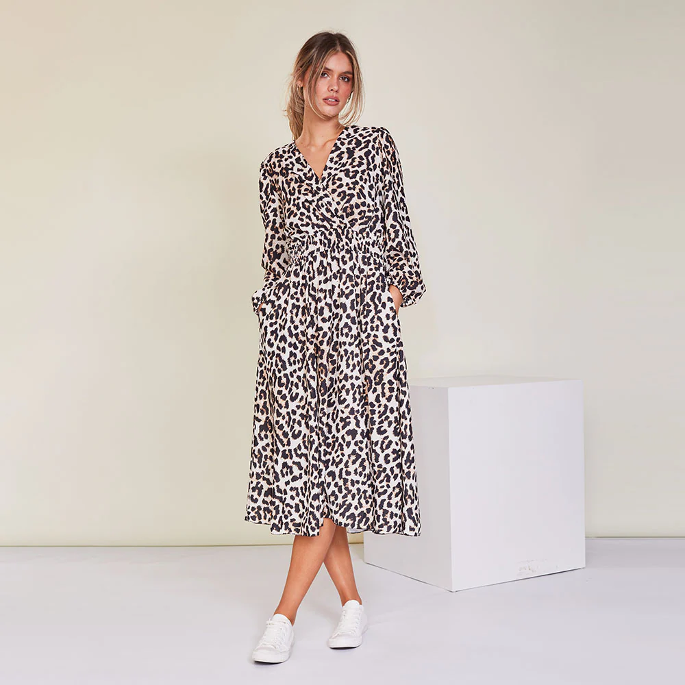 Caitlin Dress (Leopard) - Image 5