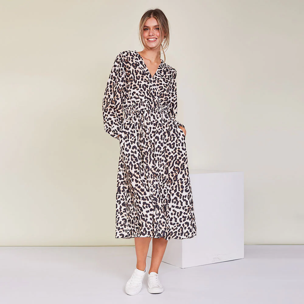 Caitlin Dress (Leopard) - Image 6